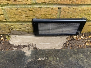 Example of mouse proofing in Essex and London